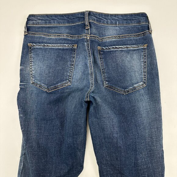 SO Low Rise Favorite Bootcut Women's size 7 Dark Wash Blue Denim Jeans - Picture 4 of 4